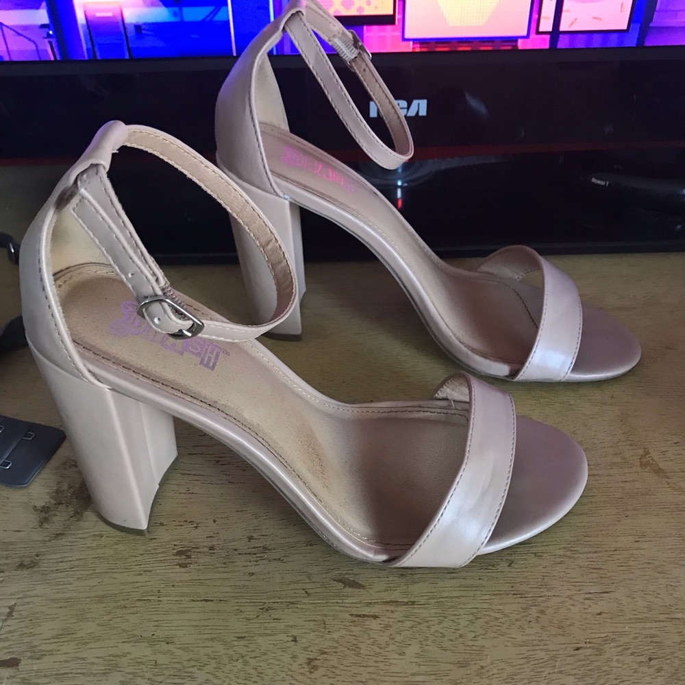 Nude heels